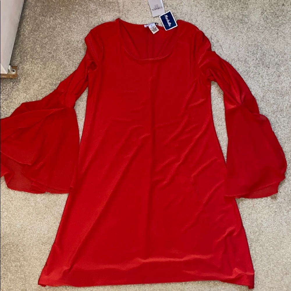 Red dress